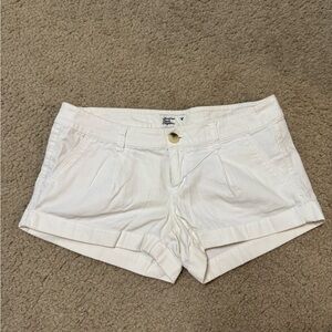 American Eagle Outfitters High Waist White Shorts